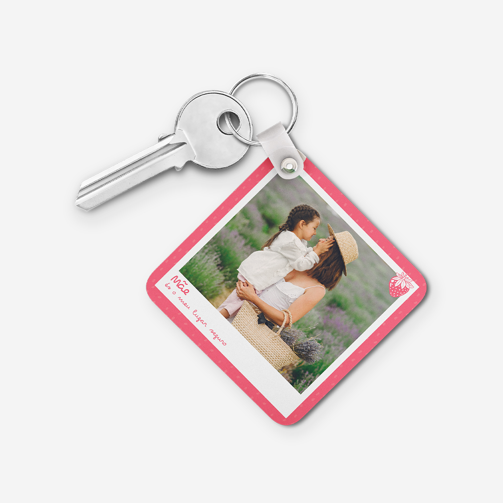 Porta-Chaves Mãe és o meu lugar seguro 1