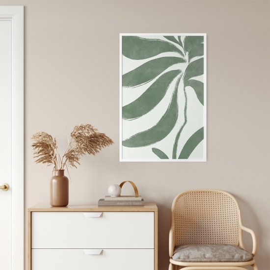 Poster com planta verde 1